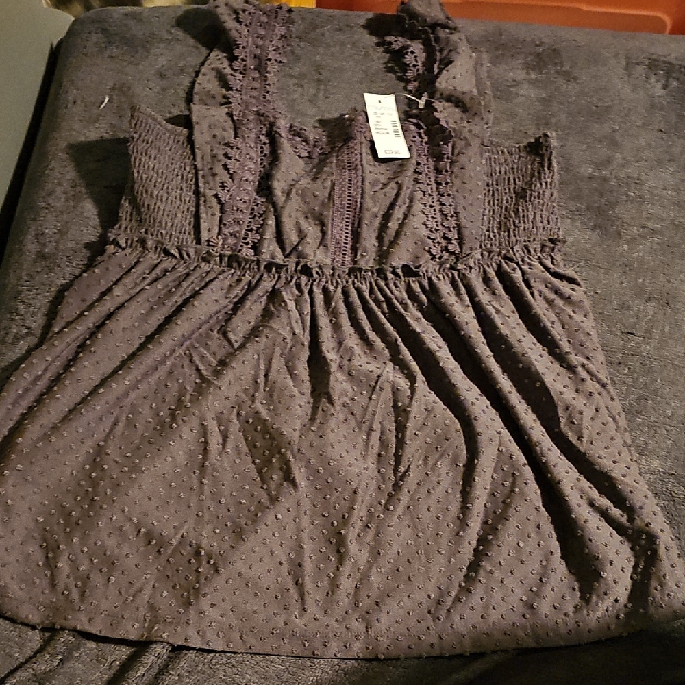 Gray Sleeveless Top